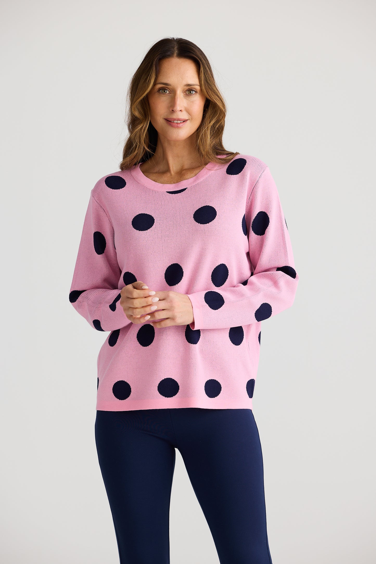 Petra Polka Dot Knit