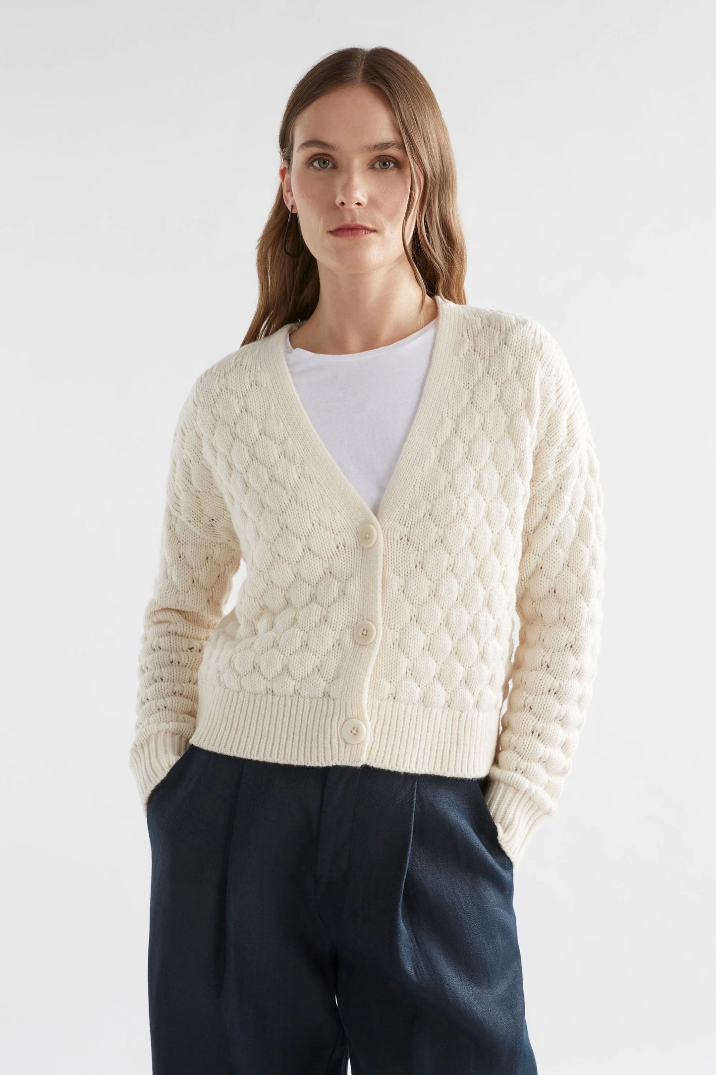 Emmer Cardigan Oatmeal