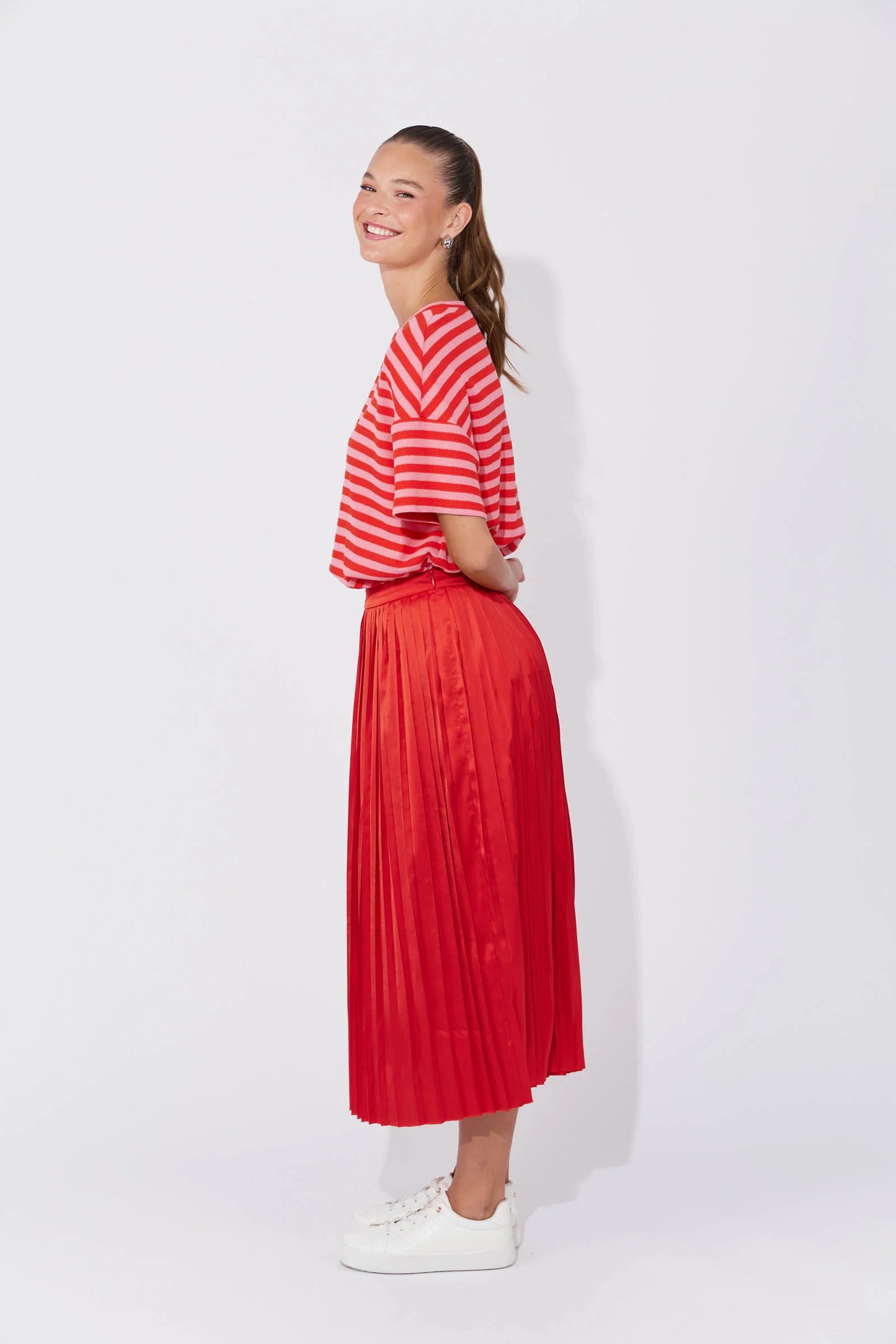 Doha Pleated Skirt