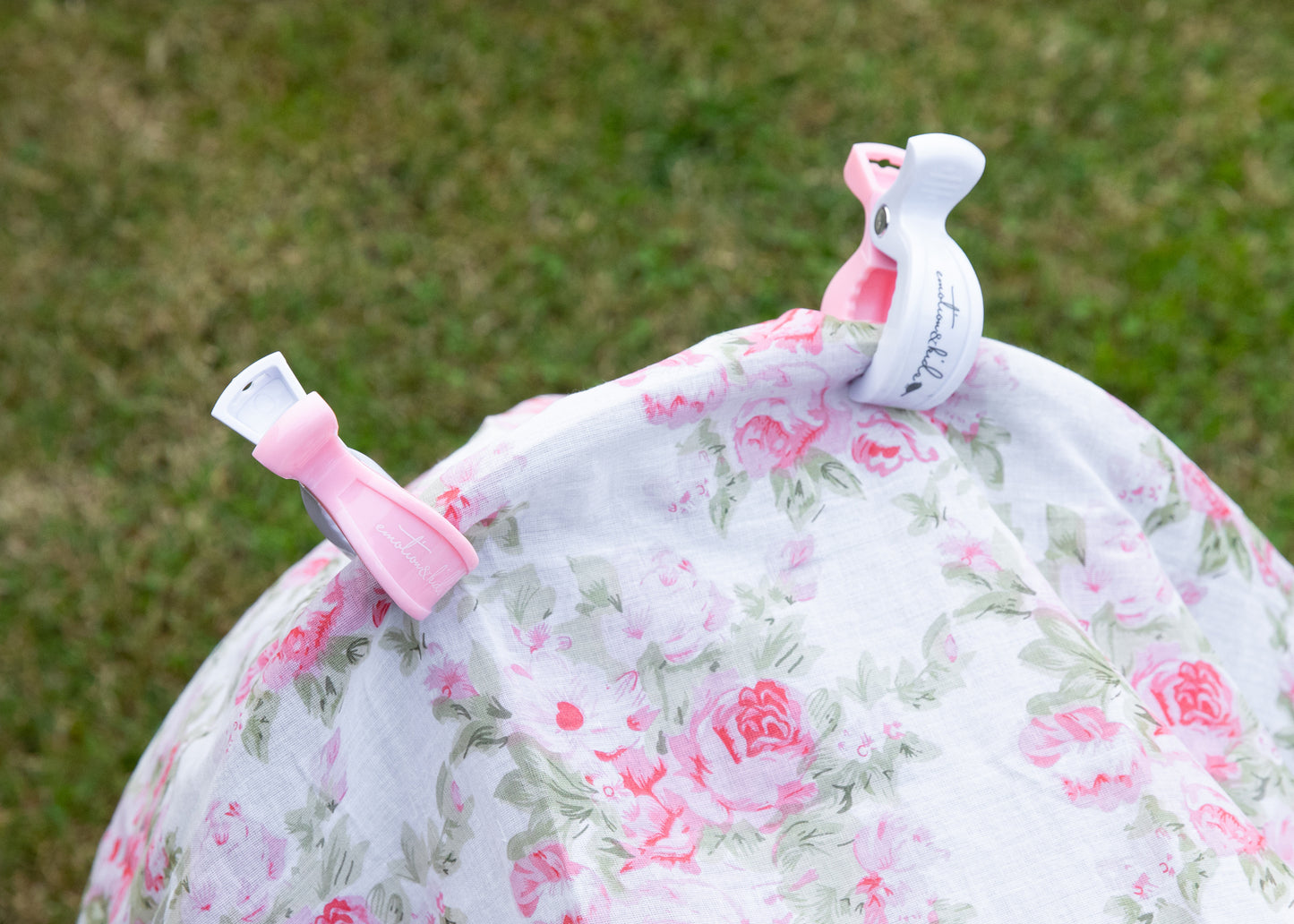 PEONY ROSE MUSLIN & PINK WHITE CLIP PACK