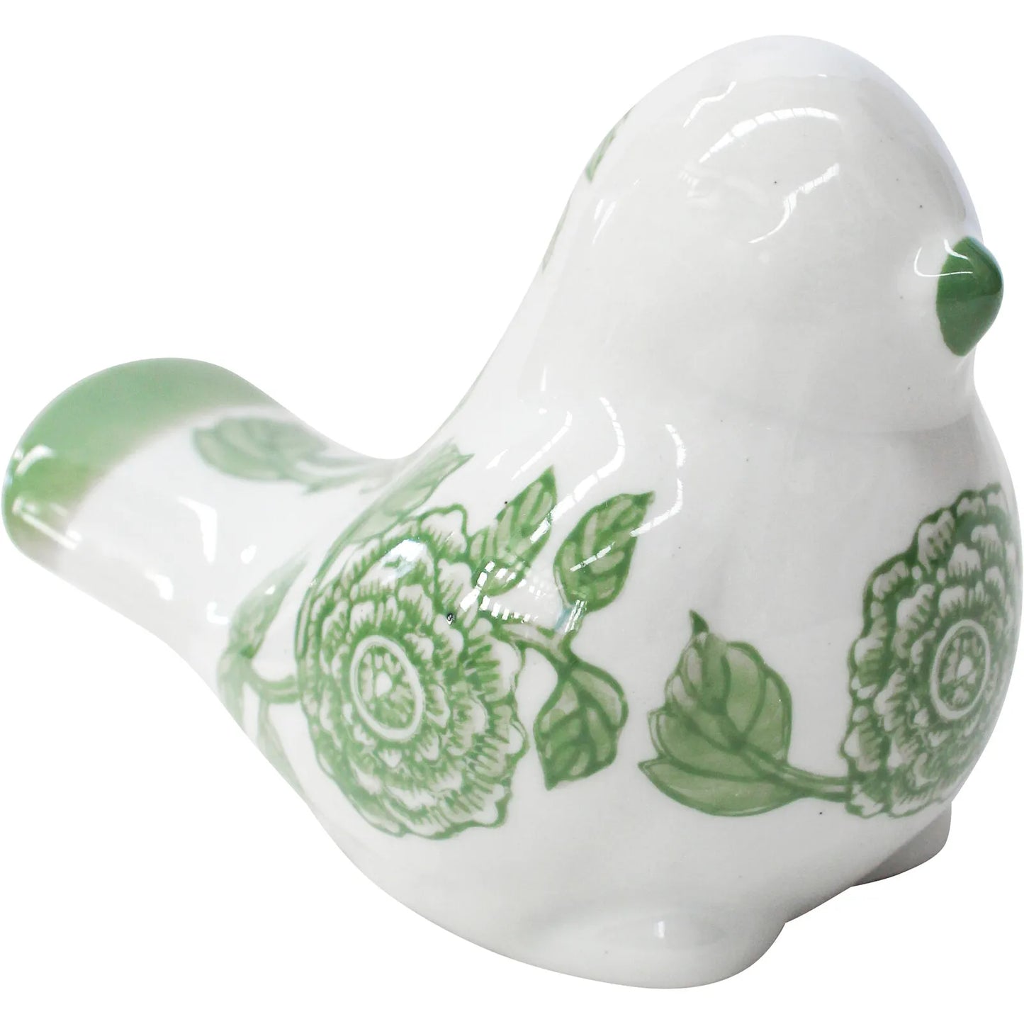 Porcelain Bird Lge Ava Fern